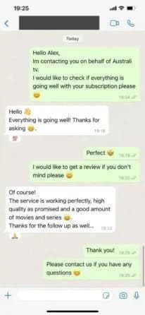 OmniPtv Customer Review